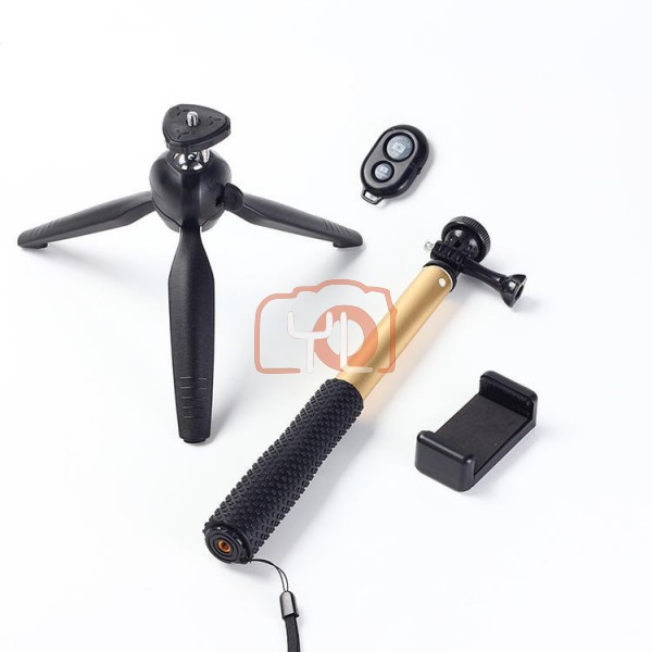 Homebaby Mini Tripod & Selfie Stick for Smartphone / Action Camera