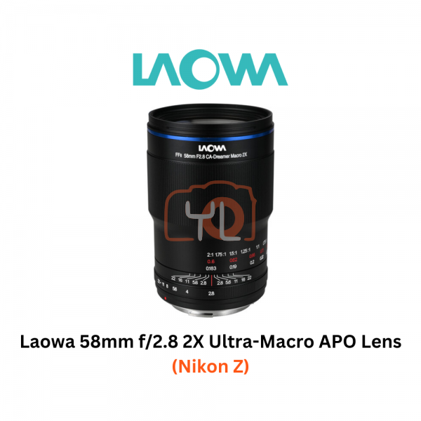 Laowa 58mm f/2.8 2X Ultra-Macro APO Lens (Nikon Z)