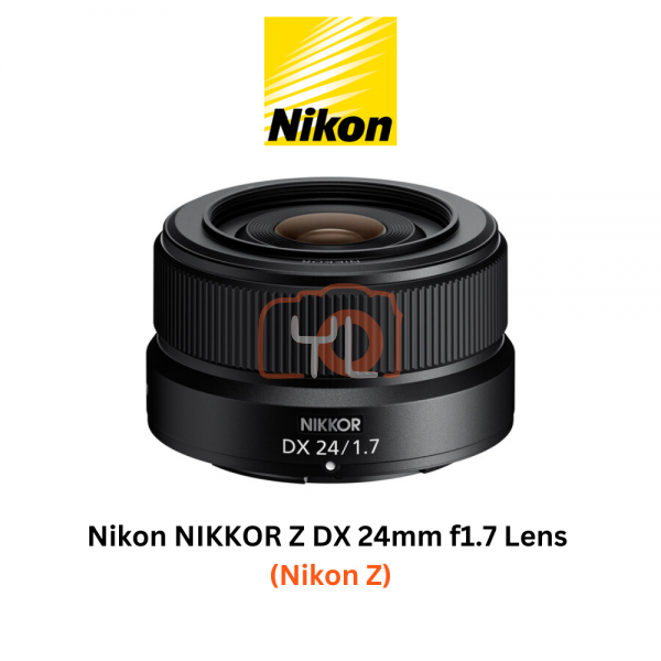 Nikon NIKKOR Z DX 24mm f1.7 Lens (Nikon Z)