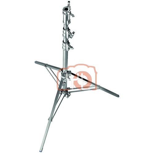 Avenger Combo Steel Stand 35 with Leveling Leg (Chrome-plated, 11.5')