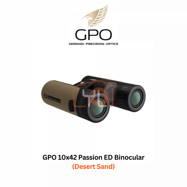 GPO 10x42 Passion ED Binocular (Desert Sand)