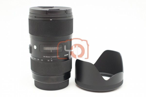 [USED-PUDU] Sigma 18-35MM F1.8 ART DC For Canon 95%LIKE NEW CONDITION SN:55258005