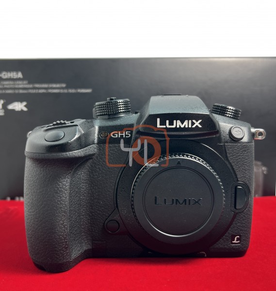 [USED-PJ33] Panasonic DC-GH5 Body (SC:31K), 90% Like New Condition (S/N:WH8CE002697)