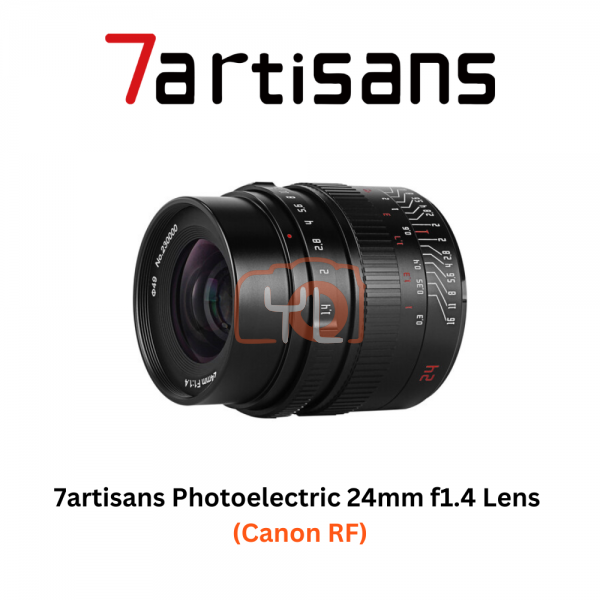7artisans Photoelectric 24mm f1.4 Lens (Canon RF)