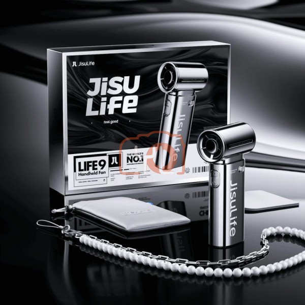 Jisulife Handheld Fan Life 9 Chrome