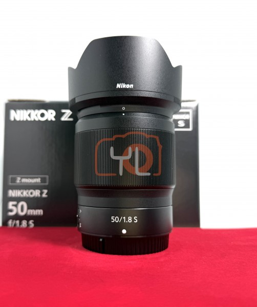 [USED-PJ33] Nikon 50mm F1.8 S Z, 95% Like New Condition (S/N:20235531)