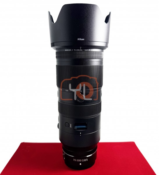 [USED-PJ33] Nikon 70-200mm F2.8 S VR Z, 95% Condition Like New (S/N:20062382)