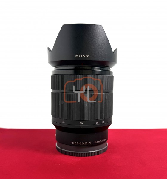 [USED-PJ33] Sony 28-70MM F3.5-5.6 OSS FE , 90% Like New Condition (S/N:1048431)