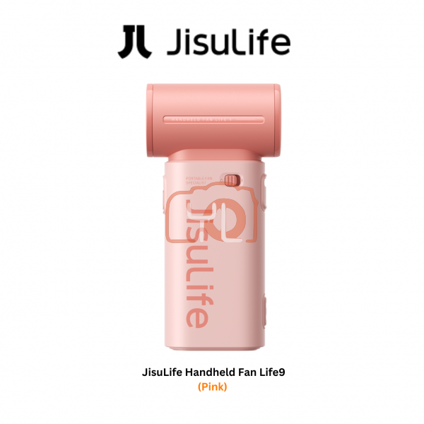 JisuLife Handheld Fan Life 9 (Pink) (Life-36 3600Mah)