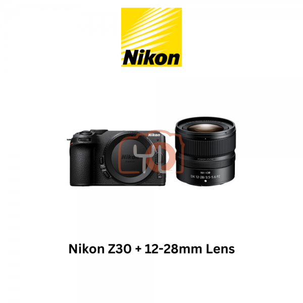 Nikon Z30 Mirrorless Camera with 12-28mm Lens (Battery Redeem Online)