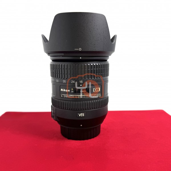 [USED-PJ33] Nikon 16-85mm F3.5-5.6 G DX VR AFS , 90% Like New Condition (S/N:22193668)