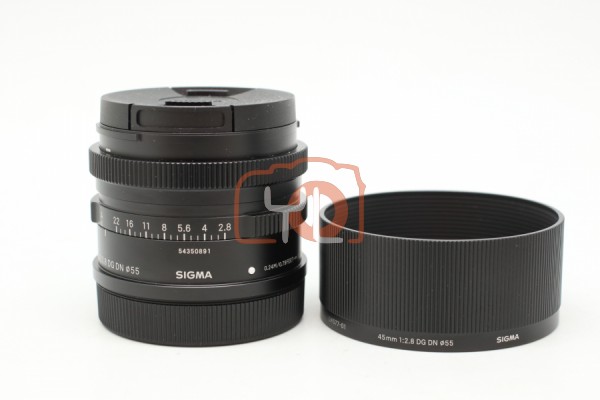 [USED-PUDU] Sigma 45MM F2.8 DG DN For L-Mount 95%LIKE NEW CONDITION SN:54350891