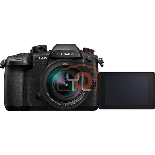 Panasonic Lumix GH5 II Mirrorless Camera with 12-60mm f/2.8-4 Lens ( FREE SANDISK 64GB EXTREME PRO SD CARD, PGS81KK BAG)