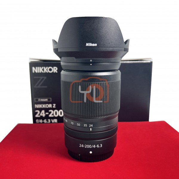 [USED-PJ33] Nikon Z 24-200mm F4-6.3 VR , 95% Like New Condition (S/N:20002947)