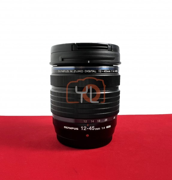 [USED PJ33] Olympus 12-45mm F4 PRO M.Zuiko Digital ,90% Like New Condition (S/N:34CA00267)