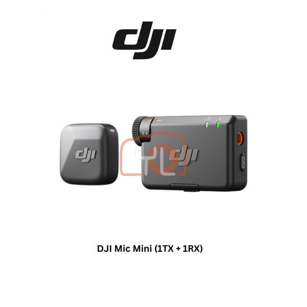 DJI Mic Mini Compact Wireless Microphone System for Camera & Smartphone