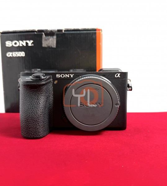 [USED-PJ33] Sony A6500 Body (Shutter Count:38K) , 85% Like New Condition (S/N:4477726)