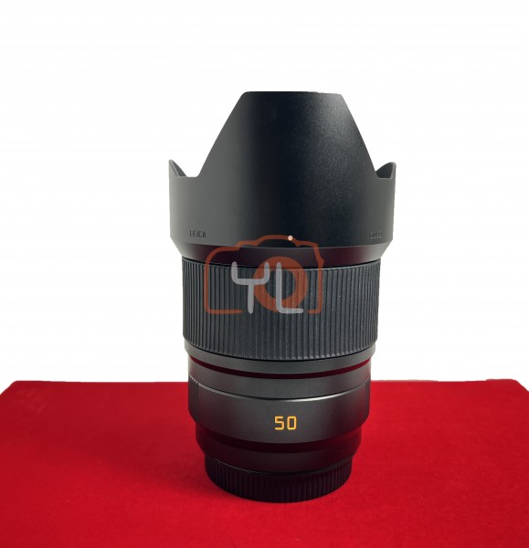 [USED-PJ33] Leica 50mm F2 Summicron-SL ASPH 11193 ,95% Like New Condition(S/N:4863000)