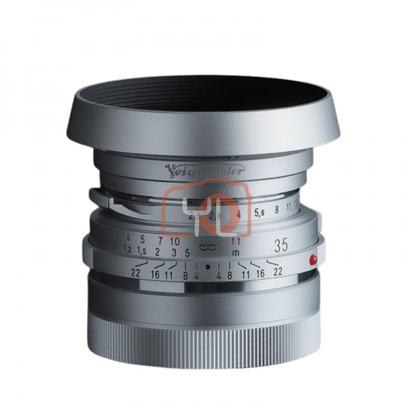 Voigtlander Color-Skopar 100th Model 35mm f2.5 Manual Focus Lens - Leica M Mount