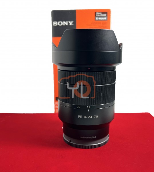 [USED-PJ33] Sony 24-70mm F4 ZA OSS FE , 90% Like New Condition (S/N:0330289)