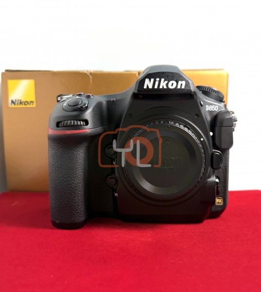 [USED-PJ33] Nikon D850 Body (Shutter Count:27K) , 80% Like New Condition (S/N:8202570)