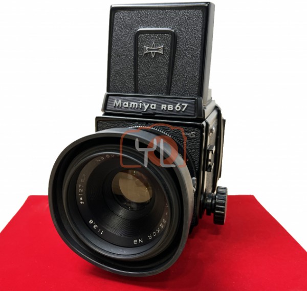 [USED-PJ33] Mamiya RB 67 PRO S + Sekor 127mm F3.8 + 6X4.5 Film Back ,80%Like New Condition (S/N:C136852)