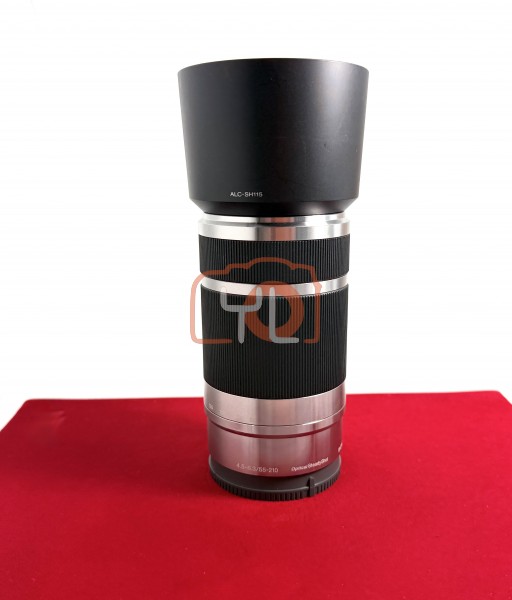 [USED-PJ33] Sony 55-210mm F4.5-6.3 OSS E (Silver), 95% Condition Like New (S/N:3441636)