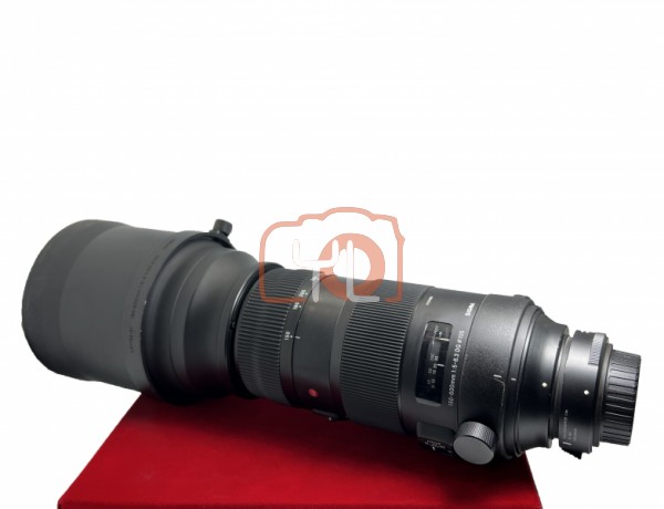 [USED-PJ33] Sigma 150-600mm F5-6.3 DG SPORT OS HSM (Nikon F) + 1.4X Teleconverter (TC-1401) , 80% Like New Condition (S/N:51331909)