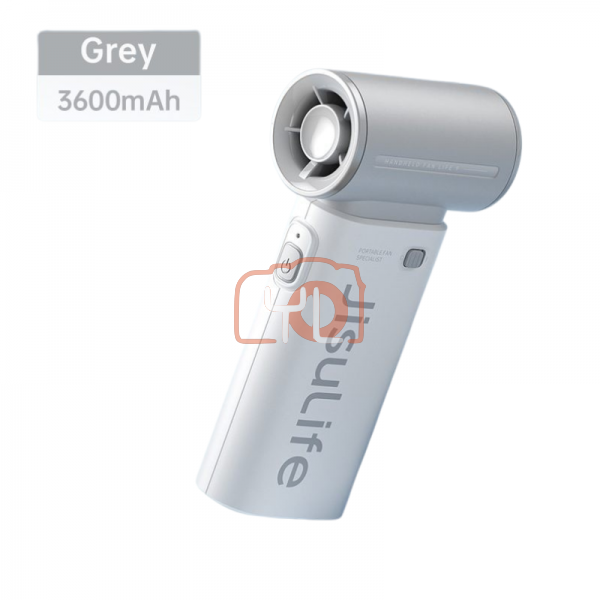 JisuLife Life9 3600mAh Handheld Fan - Grey