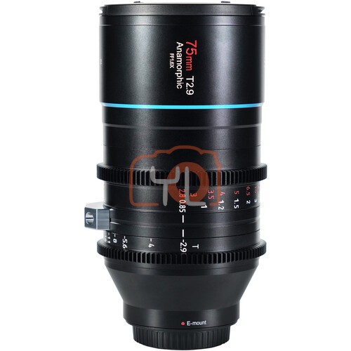 Sirui 75mm T2.9 Full Frame 1.6x Anamorphic Lens (Sony E)