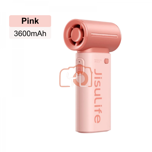 JisuLife Life9 3600mAh Handheld Fan - Pink