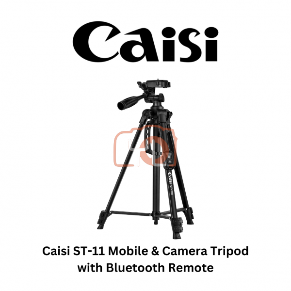 Caisi ST-11 Mobile & Camera Tripod with Bluetooth Remote