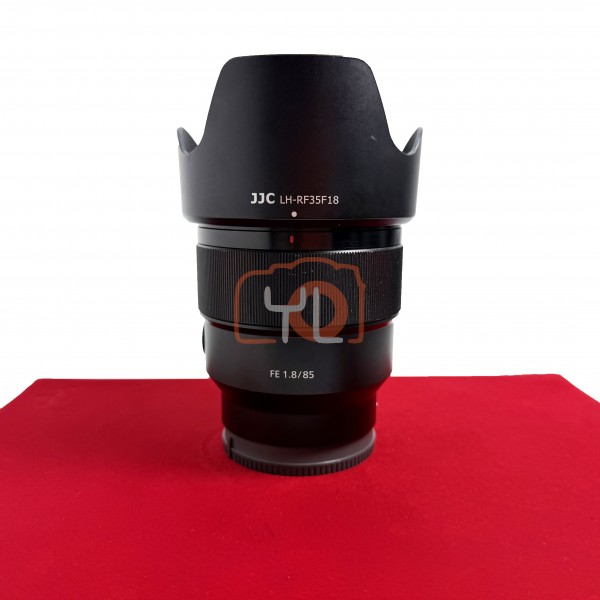 [USED-PJ33] Sony 85mm F1.8 FE ,90% Like New Condition (S/N:3023605)