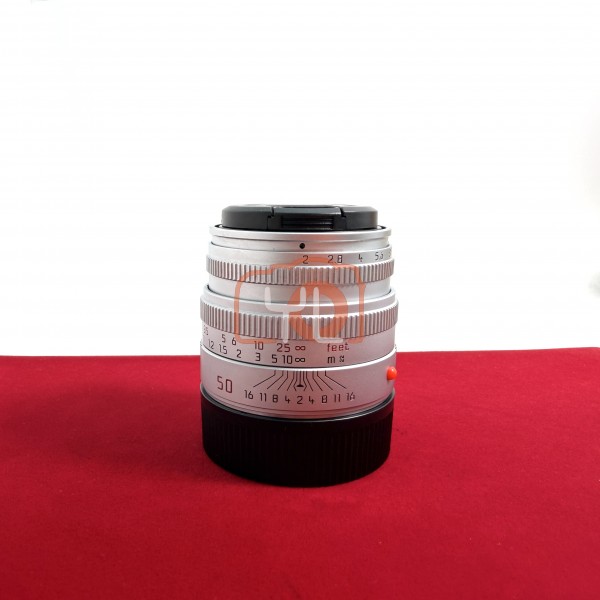 [USED-PJ33] Leica 50mm F2 Summicron-M ASPH 6 bits 11816, 90% Condition Like New (S/N:3707000)