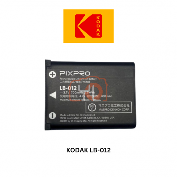 Kodak LB-012 700mAh Lithium-ion Battery