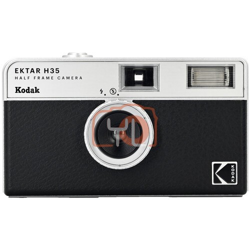 Kodak Ektar H35 Half Frame Film Camera (Black) + Kodak colorplus 200 film