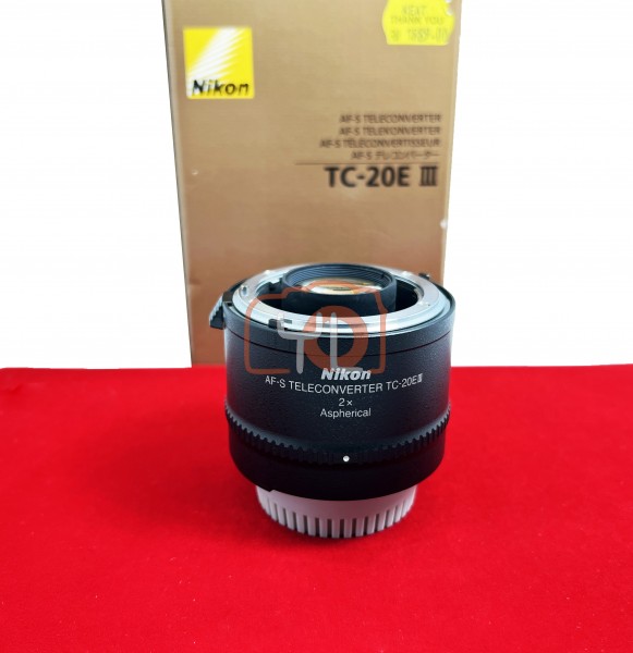 [USED-PJ33] Nikon TC-20E III Teleconverter AFS, 95% Like New Condition (S/N:208183)