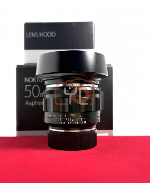 [USED-PJ33] Voigtlander 50mm F1.2 Nokton ASPH VM (Leica M), 95% Like New Condition (S/N:7062791)