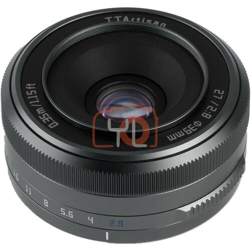 TTArtisan 27mm f/2.8 Lens for FUJIFILM X (Titanium)