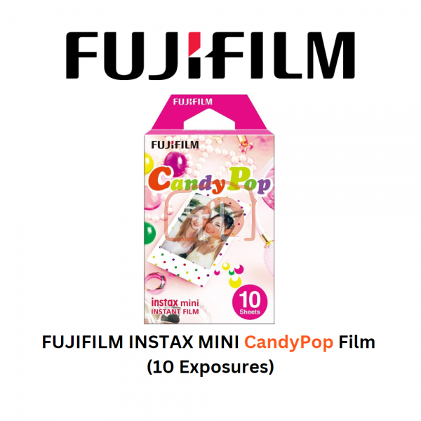FUJIFILM INSTAX MINI CandyPop Instant Film (10 Exposures)