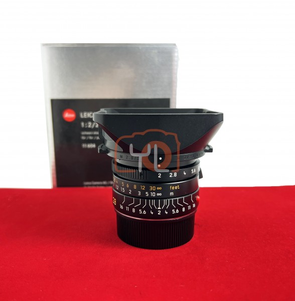 [USED-PJ33] Leica 28mm F2 Summicron-M ASPH 6Bits 11604 , 95% Like New Condition (S/N:4096952)