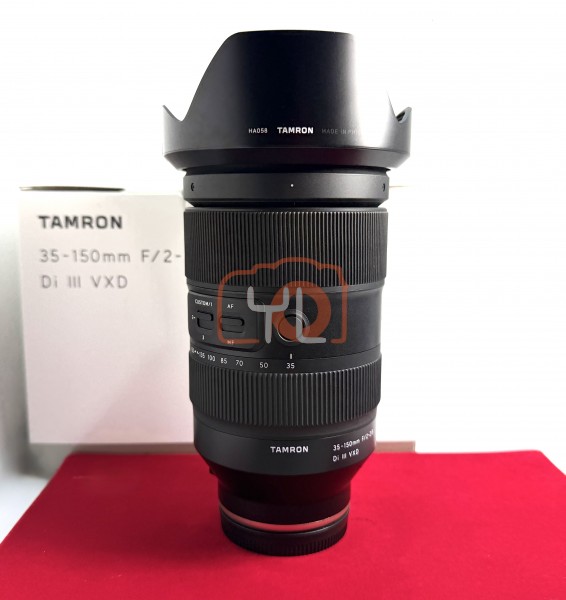[USED-PJ33] Tamron 35-150mm F2-2.8 Di III RXD Lens (Sony FE), 95% Like New Condition (S/N:071106)