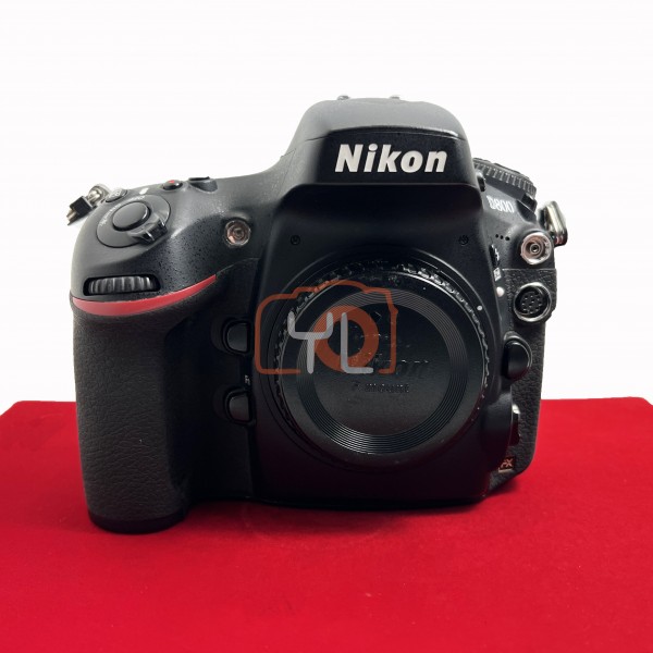 [USED-PJ33] Nikon D800 Body (Shutter Count : 33K), 85% Like New Condition (S/N:8013080)