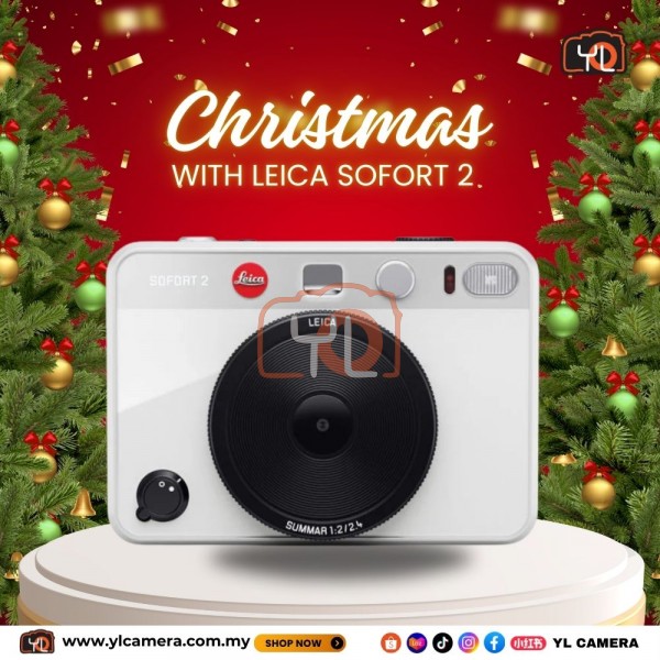 Leica SOFORT 2 Hybrid instant camera -19188 White