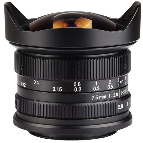 7artisans  7.5mm F2.8 Fisheye For Sony E (Black)