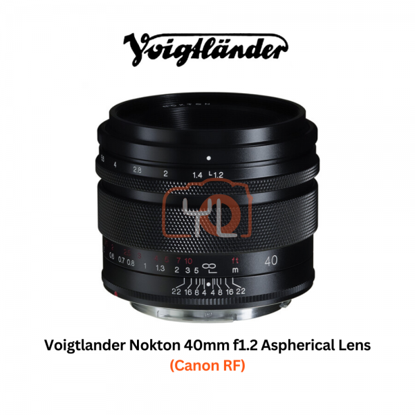 Voigtlander Nokton 40mm f1.2 Aspherical Lens (Canon RF)