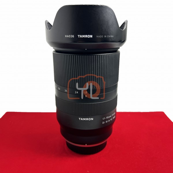 [USED-PJ33] Tamron 17-70mm F2.8 DI III-A VC RXD (Fujifilm) , 90% Like New Condition (S/N: 004105)