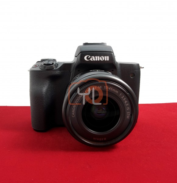 [USED-PJ33] Canon EOS M50 Mark II (15-45mm) (Shutter Count : 1K), 95% Condition Like New (S/N:096051002118)