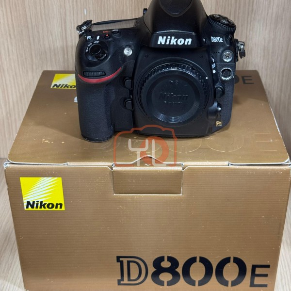 [USED-Low Yat G1] Nikon D800e Camera Only ,85% LIKE NEW CONDITION, S.C:44k, SN:8023564