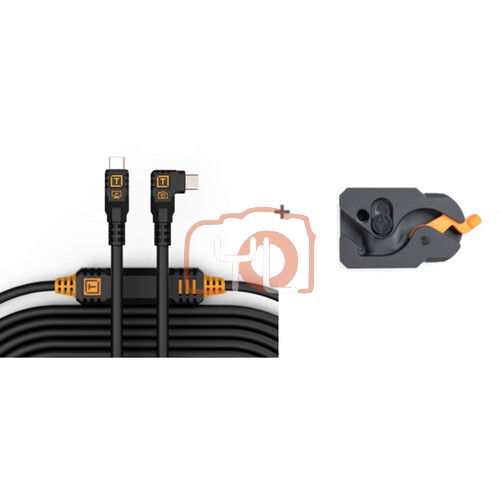 Tether Tools LLPC31RT2-BLK TetherGuard LeverLock & Cable Kit (Non-Reflective Black)